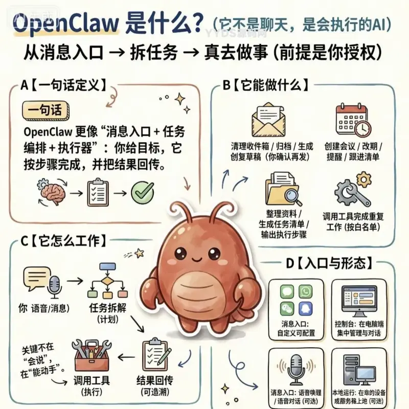 Openclaw / Clawdbot 龙虾本地部署小白式安装视频教程-翼颢源码网