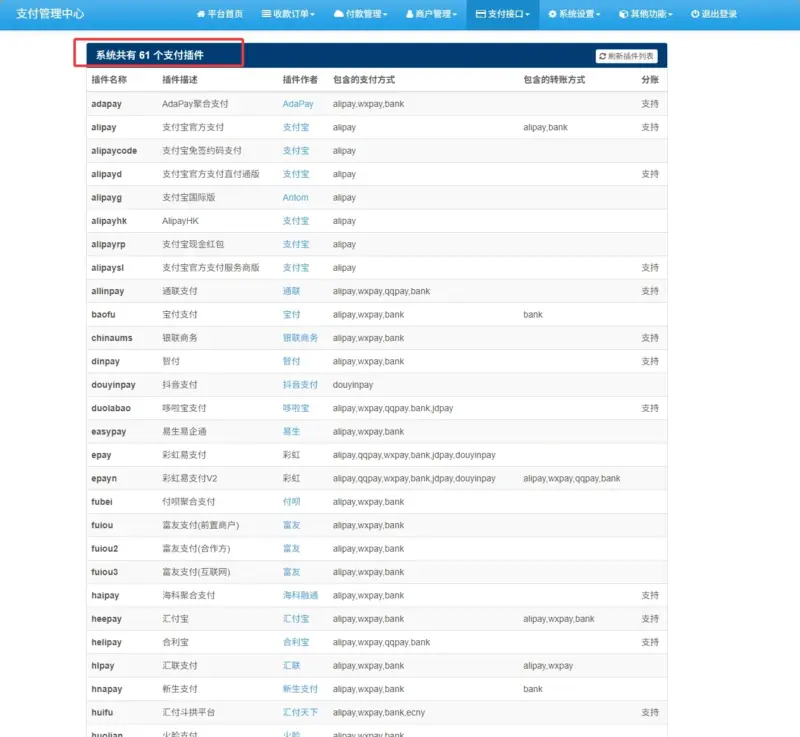 图片[4]-易支付最新版下载 附拉卡拉moss插件和缴费易-翼颢源码网